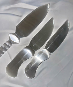 Selenite Daggers, Swords & Knives
